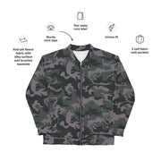 ERDL Black Urban CAMO Unisex Bomber Jacket