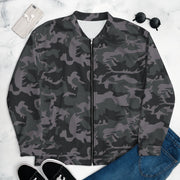 ERDL Black Urban CAMO Unisex Bomber Jacket - XS