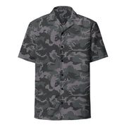 ERDL Black Urban CAMO Unisex Short-Sleeve Button Shirt - Button-Up