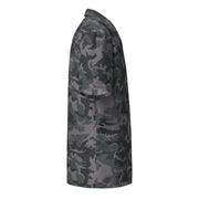 ERDL Black Urban CAMO Unisex Short-Sleeve Button Shirt - Button-Up