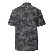 ERDL Black Urban CAMO Unisex Short-Sleeve Button Shirt - Button-Up