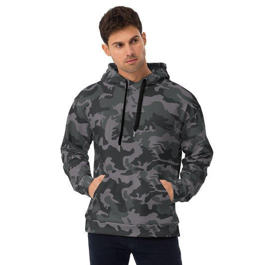 ERDL Black Urban CAMO Unisex Hoodie - 2XS - Hoodies
