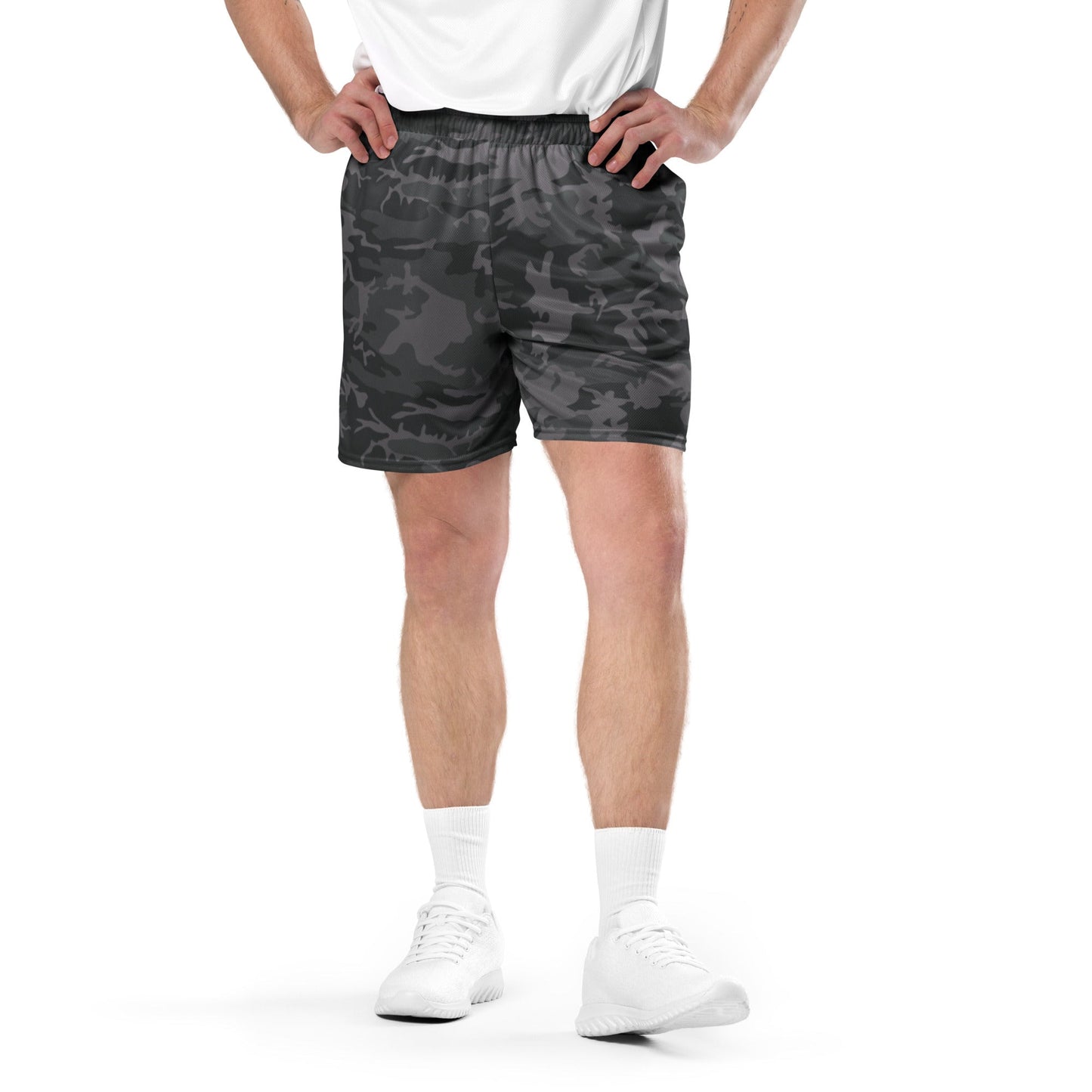 ERDL Black Urban CAMO Unisex mesh shorts - 2XS - Mesh Shorts