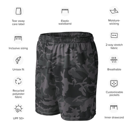 ERDL Black Urban CAMO Unisex mesh shorts - Mesh Shorts