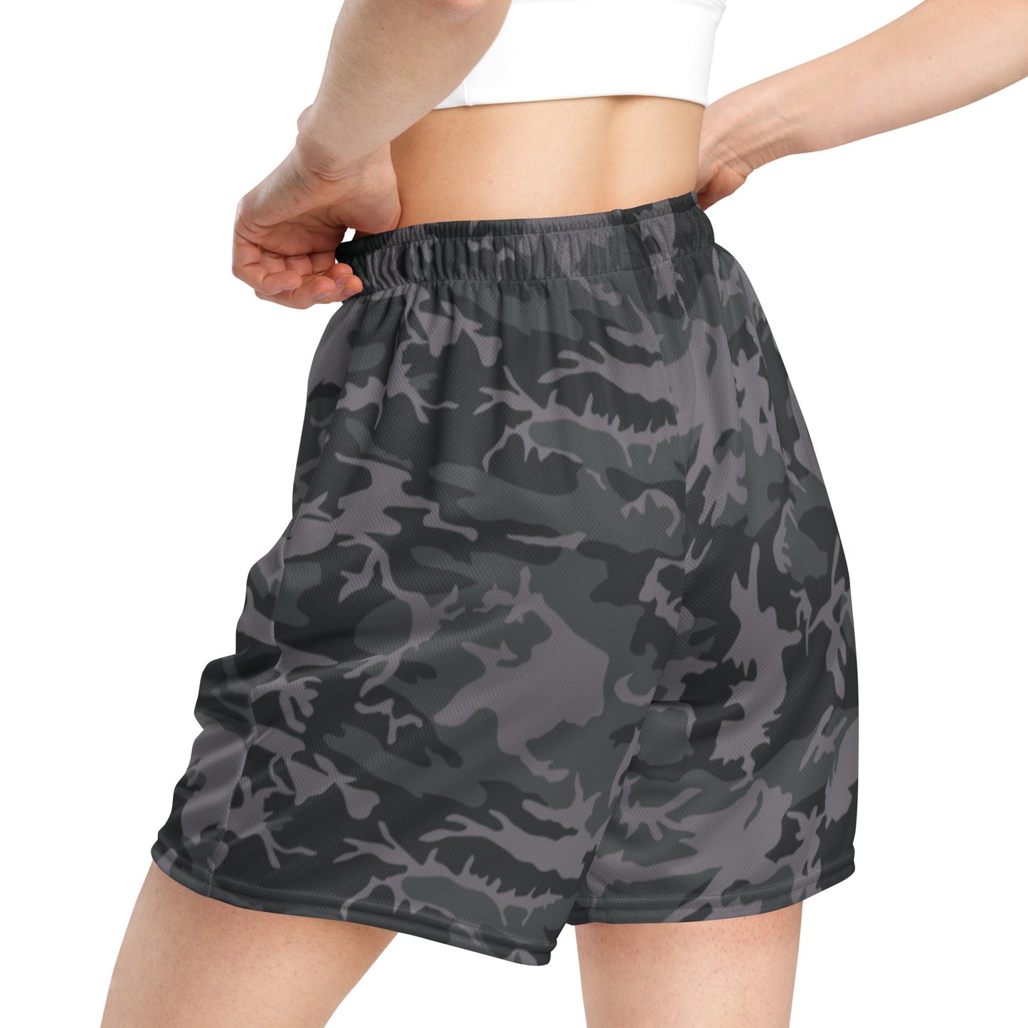 ERDL Black Urban CAMO Unisex mesh shorts - Mesh Shorts