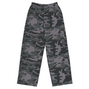 ERDL Black Urban CAMO Unisex Wide-Leg Leisure Pants - 2XS - Pant