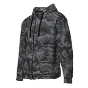 ERDL Black Urban CAMO Unisex Zip Hoodie