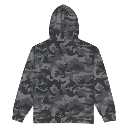 ERDL Black Urban CAMO Unisex zip hoodie - Zip Hoodies