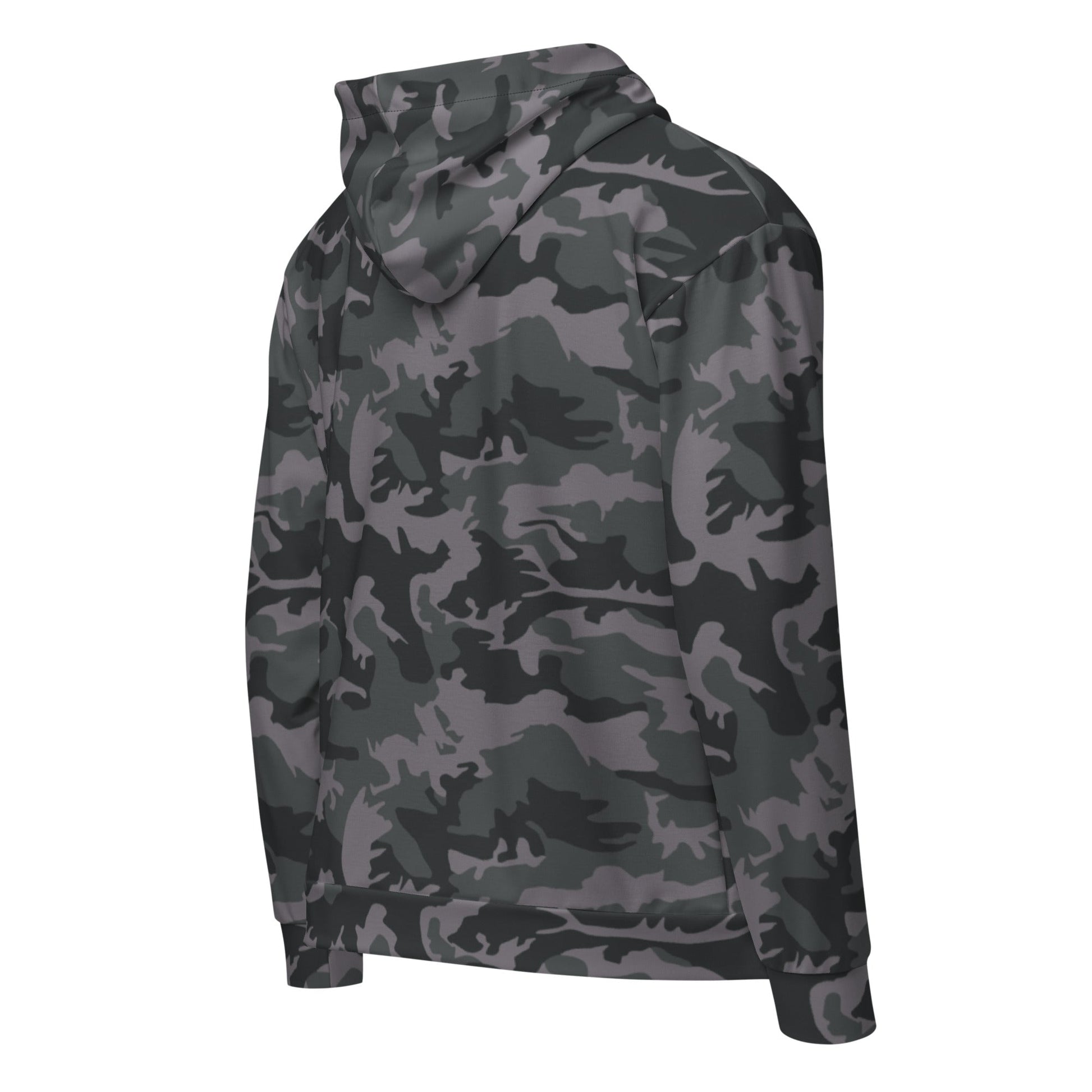 ERDL Black Urban CAMO Unisex zip hoodie - Zip Hoodies