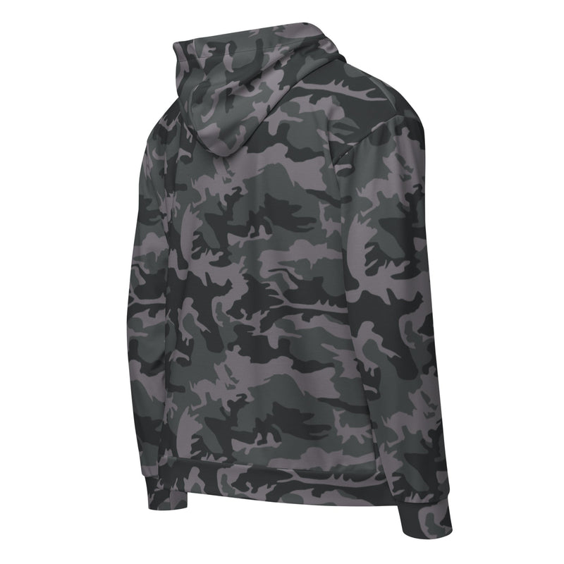 ERDL Black Urban CAMO Unisex Zip Hoodie