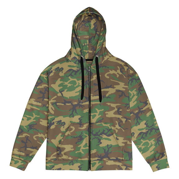 ERDL Highland CAMO Unisex zip hoodie - 2XS - Zip Hoodies