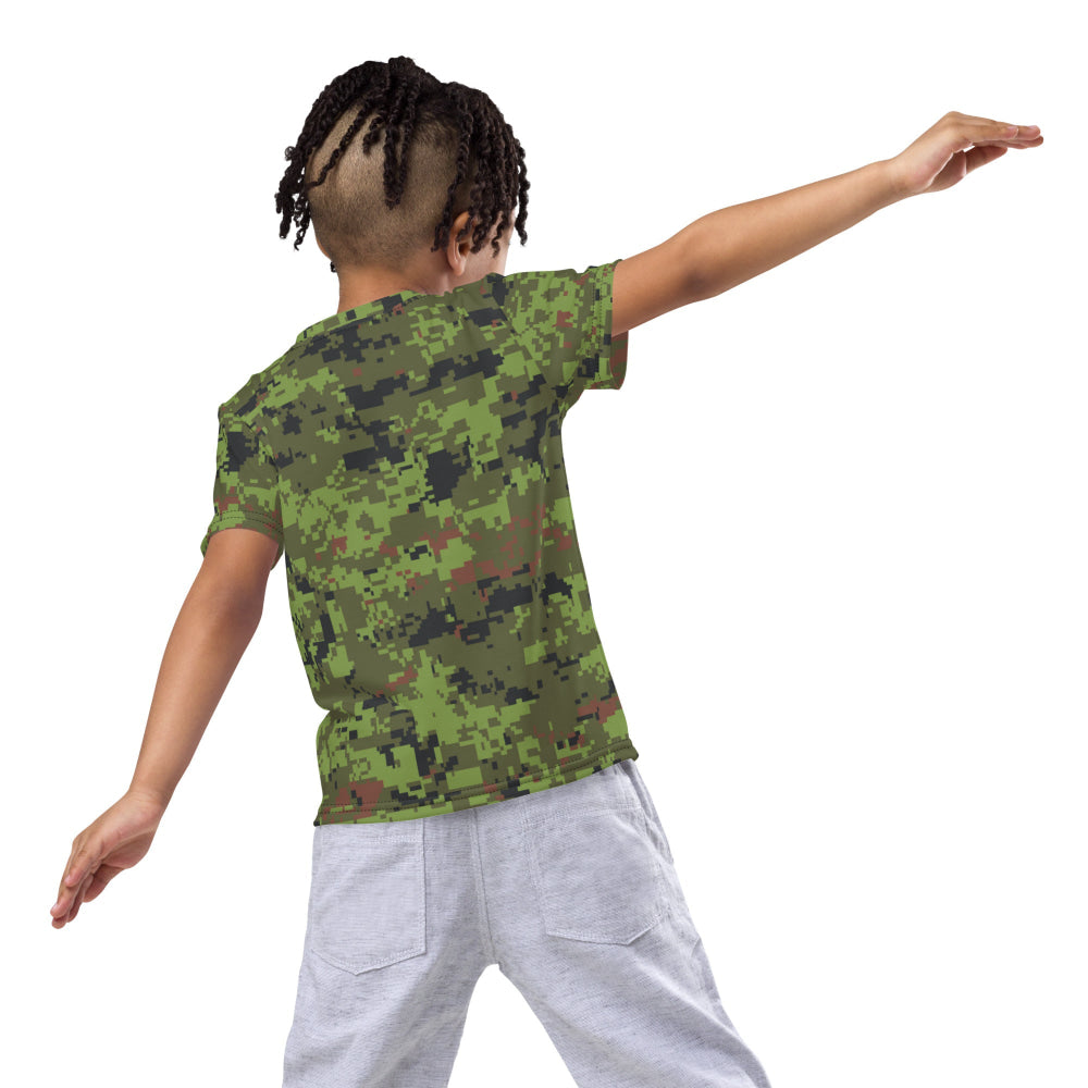 Estonian Digital Combat Uniform (ESTDCU) CAMO Kids crew neck t-shirt - Crew Neck T-shirt