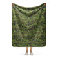 Estonian Digital Combat Uniform (ESTDCU) CAMO Sherpa blanket - 50″×60″