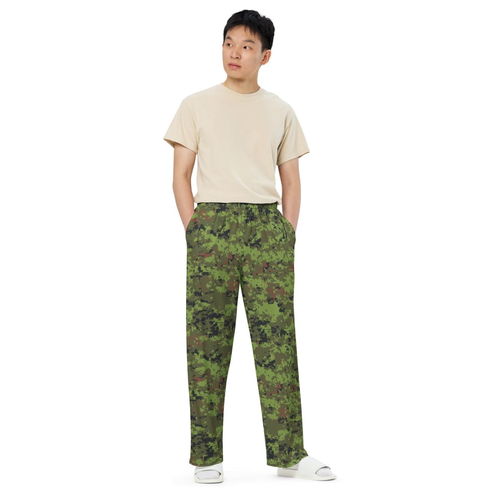 Estonian Estonian Digital Combat Uniform (ESTDCU) CAMO unisex wide-leg pants