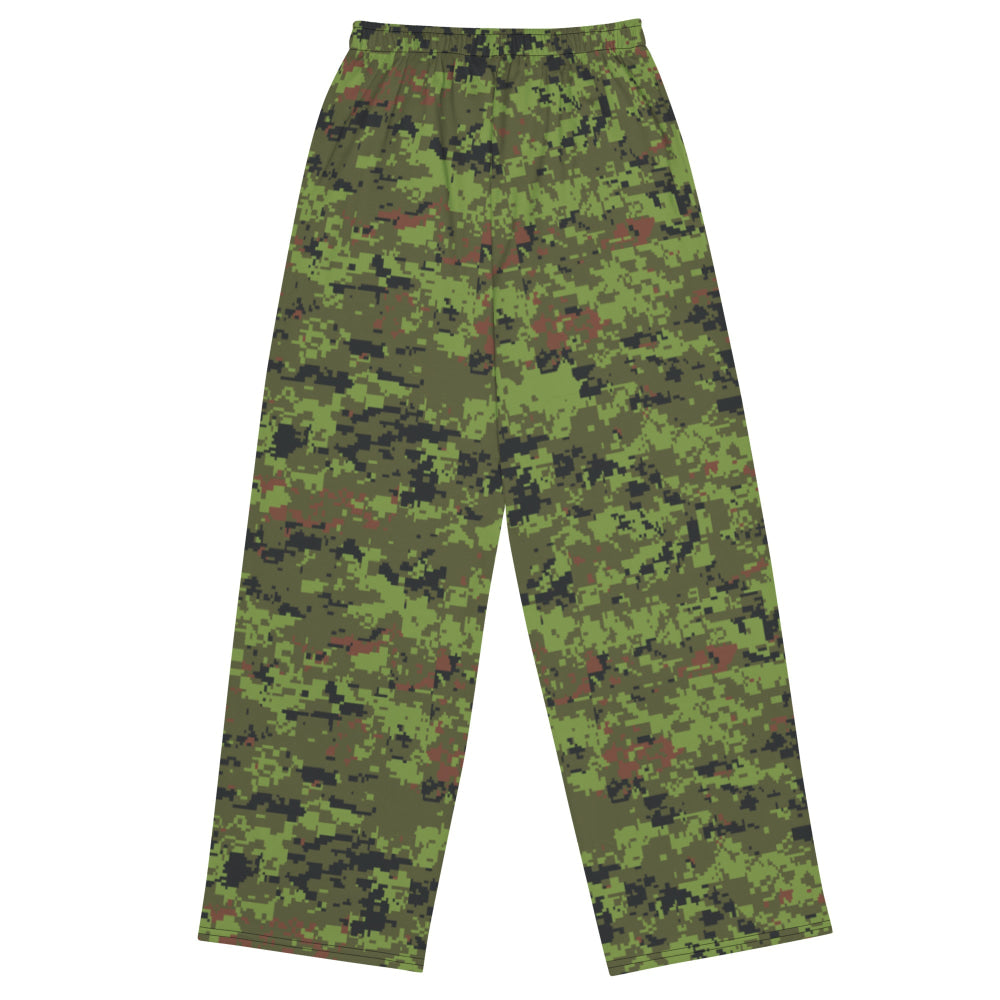 Estonian Digital Combat Uniform (ESTDCU) CAMO unisex wide-leg pants - Unisex Wide-Leg Pants