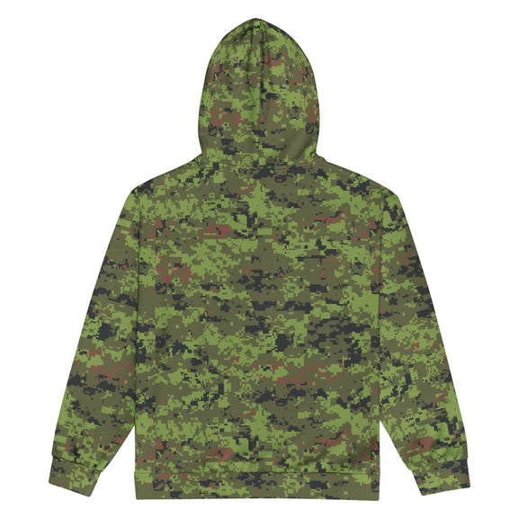 Estonian Digital Combat Uniform (ESTDCU) CAMO Unisex zip hoodie - Unisex Zip Hoodie