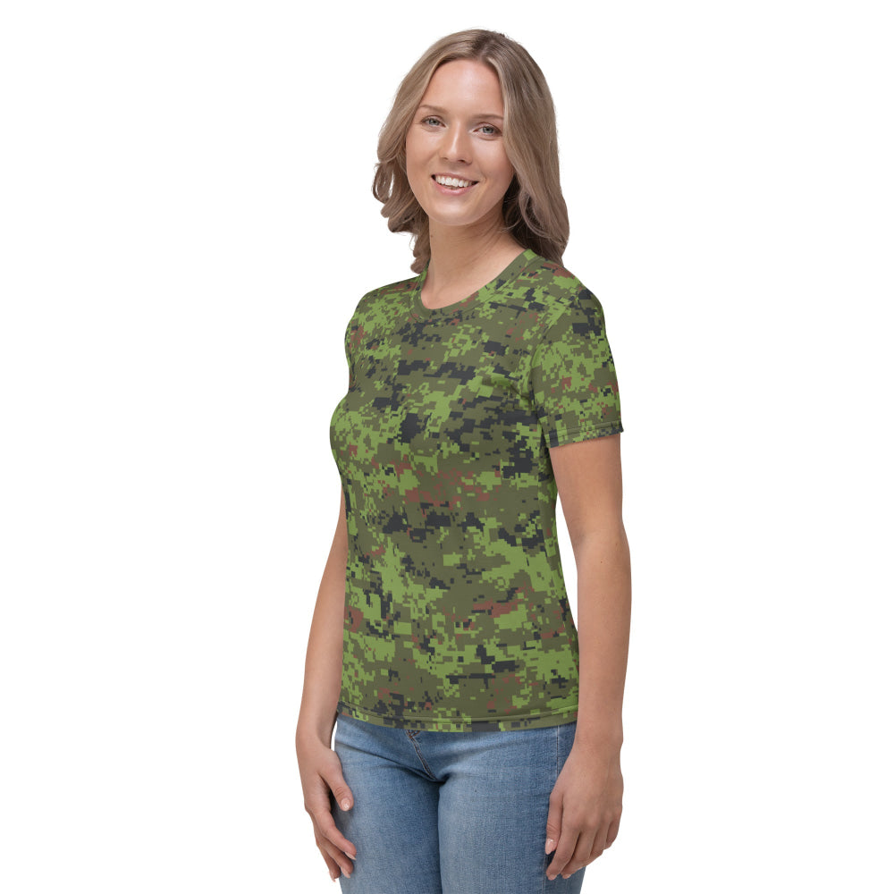 Estonian Digital Combat Uniform (ESTDCU) CAMO Women’s T-shirt - Womens T-Shirt