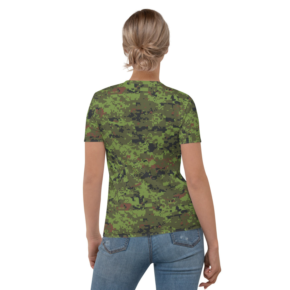 Estonian Digital Combat Uniform (ESTDCU) CAMO Women’s T-shirt - Womens T-Shirt