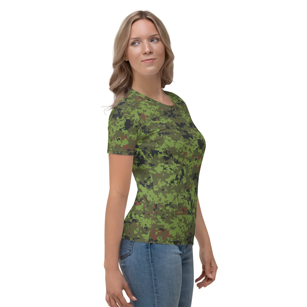 Estonian Digital Combat Uniform (ESTDCU) CAMO Women’s T-shirt - Womens T-Shirt