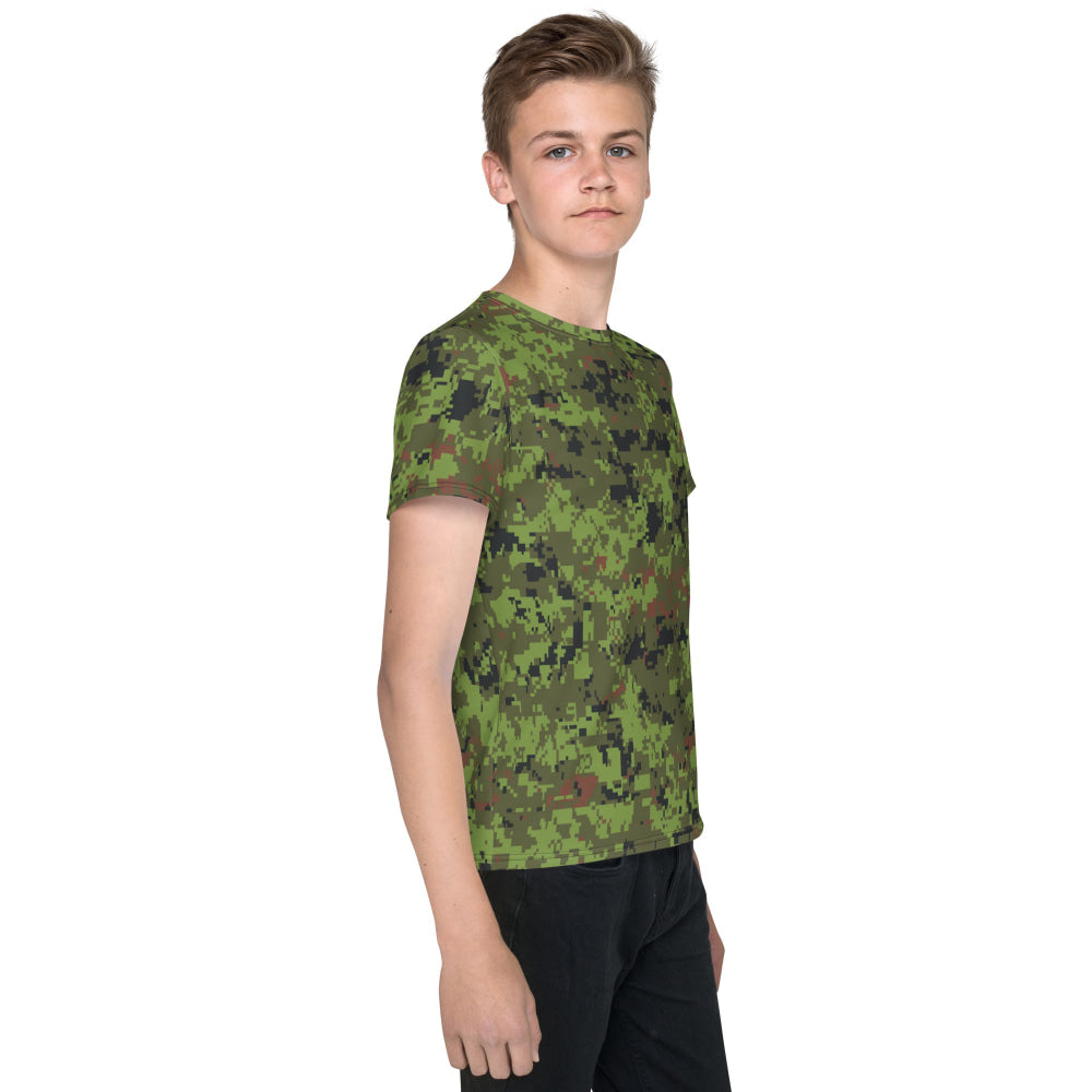 Estonian Digital Combat Uniform (ESTDCU) CAMO Youth crew neck t-shirt - Crew Neck T-shirt