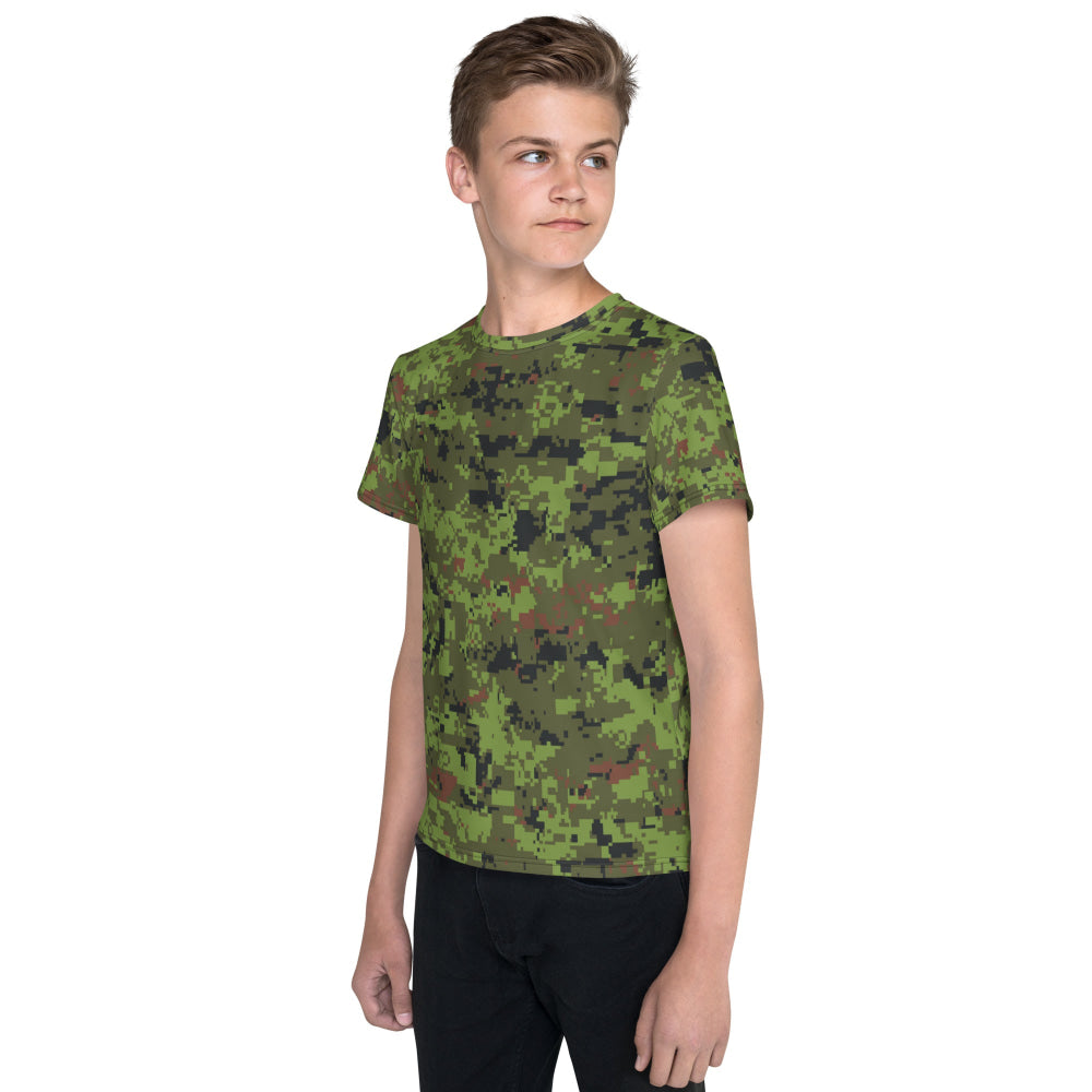 Estonian Digital Combat Uniform (ESTDCU) CAMO Youth crew neck t-shirt - Crew Neck T-shirt