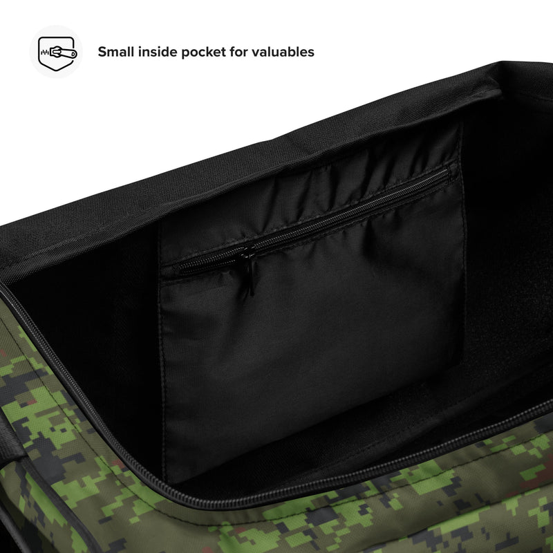 Digital Baltic Woodland CAMO Duffle Bag