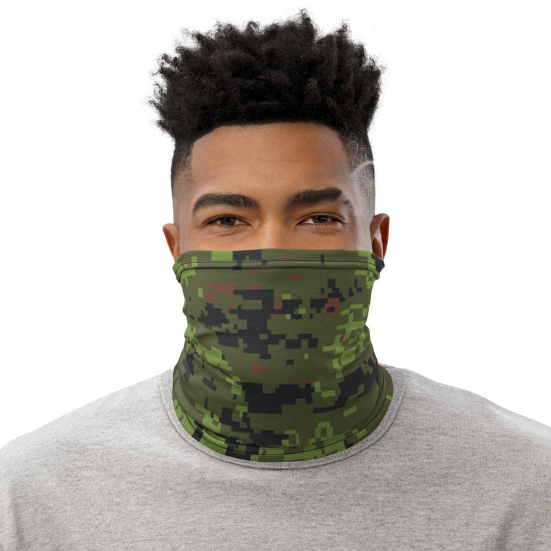 Digital Baltic Woodland CAMO Neck Gaiter - Head