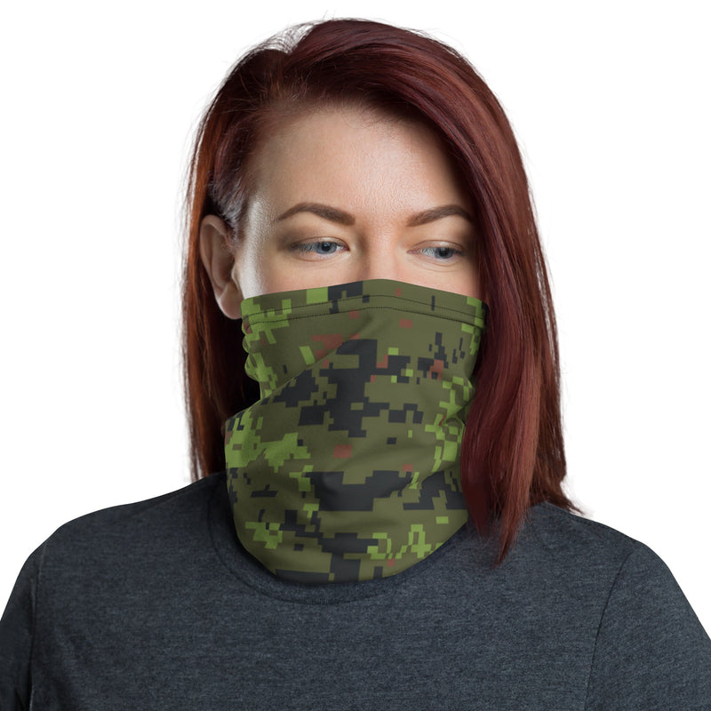 Digital Baltic Woodland CAMO Neck Gaiter - Head