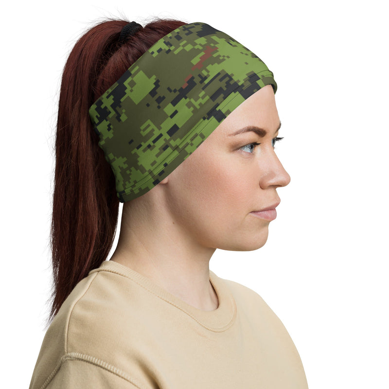 Digital Baltic Woodland CAMO Neck Gaiter - Head