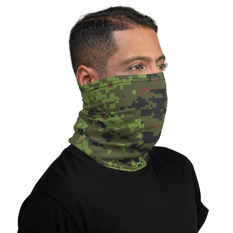 Digital Baltic Woodland CAMO Neck Gaiter - Head