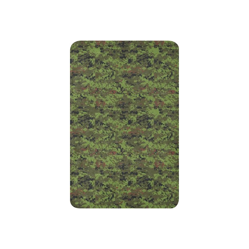 Digital Baltic Woodland CAMO Sherpa Blanket