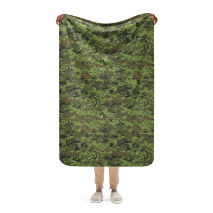 Estonian Digital CAMO Sherpa blanket - 37″×57″ - Blankets