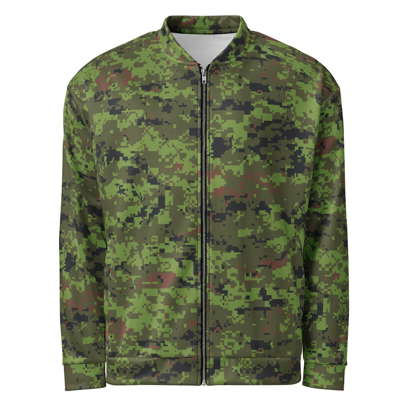 Digital Baltic Woodland CAMO Unisex Bomber Jacket