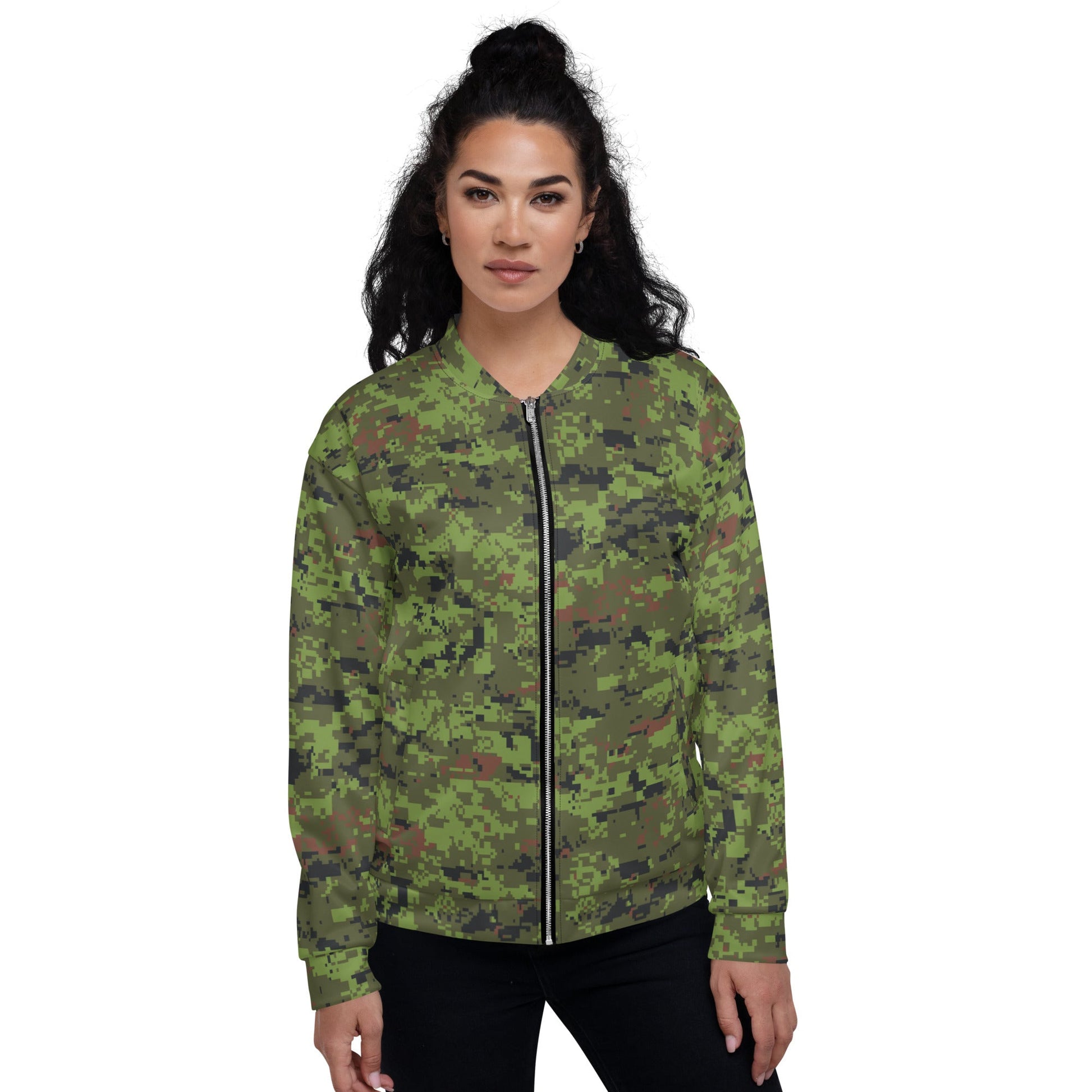 Estonian Digital CAMO Unisex Bomber Jacket - Jackets