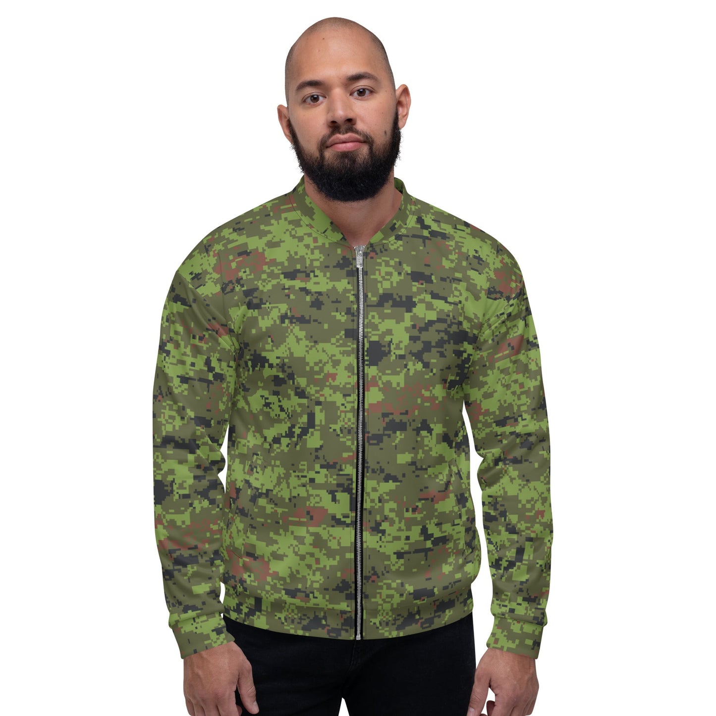 Estonian Digital CAMO Unisex Bomber Jacket - Jackets