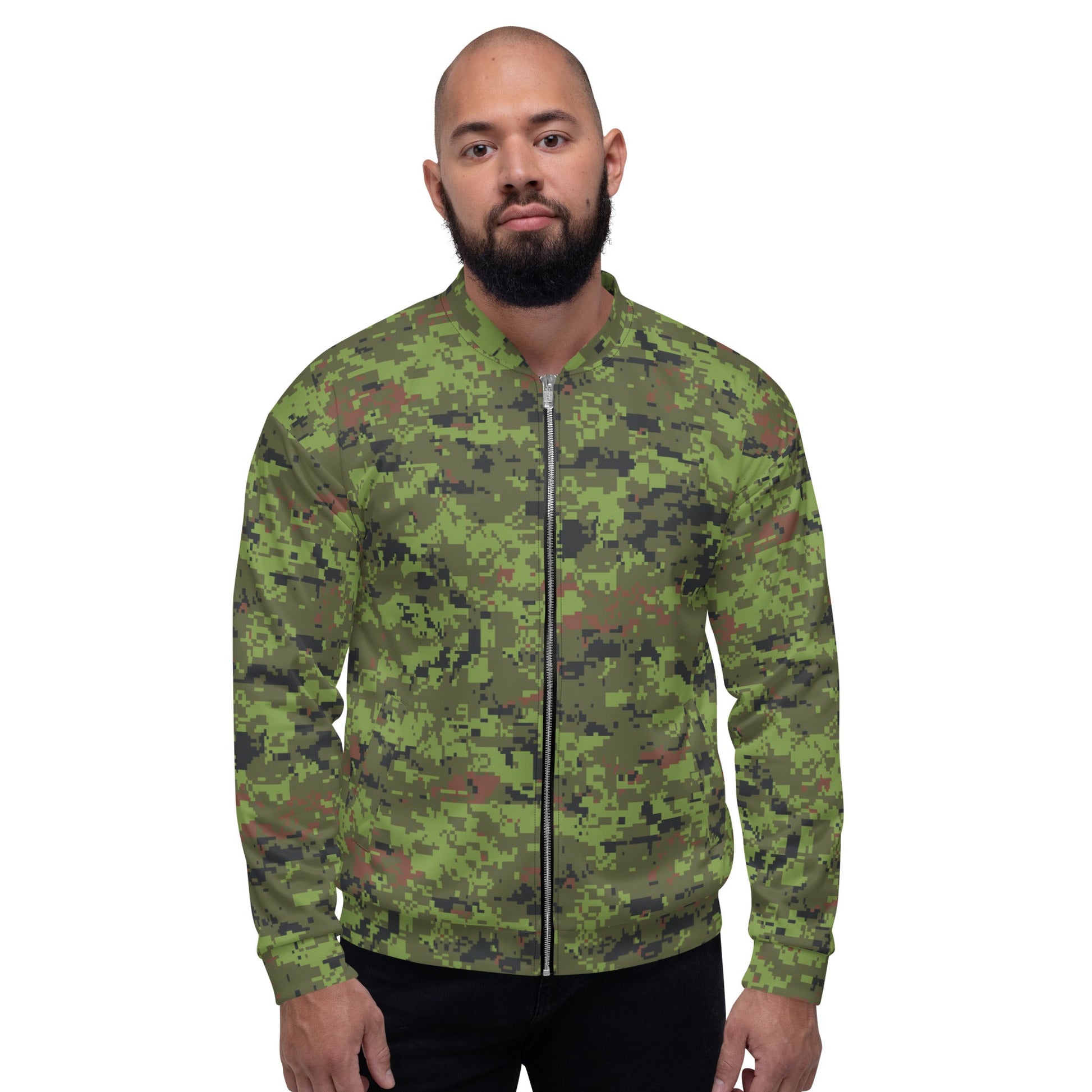 Estonian Digital CAMO Unisex Bomber Jacket - Jackets