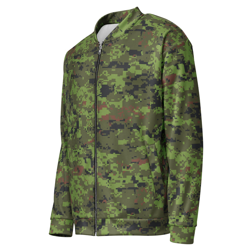 Digital Baltic Woodland CAMO Unisex Bomber Jacket