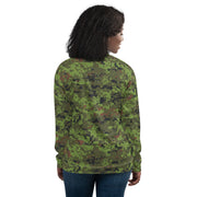 Digital Baltic Woodland CAMO Unisex Bomber Jacket