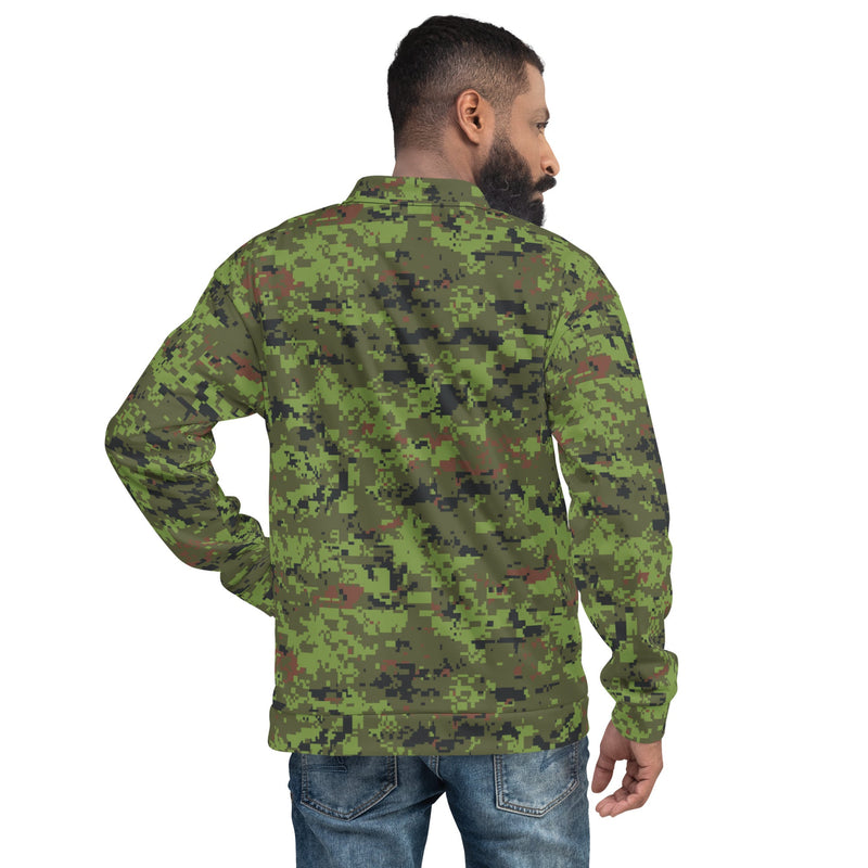Digital Baltic Woodland CAMO Unisex Bomber Jacket