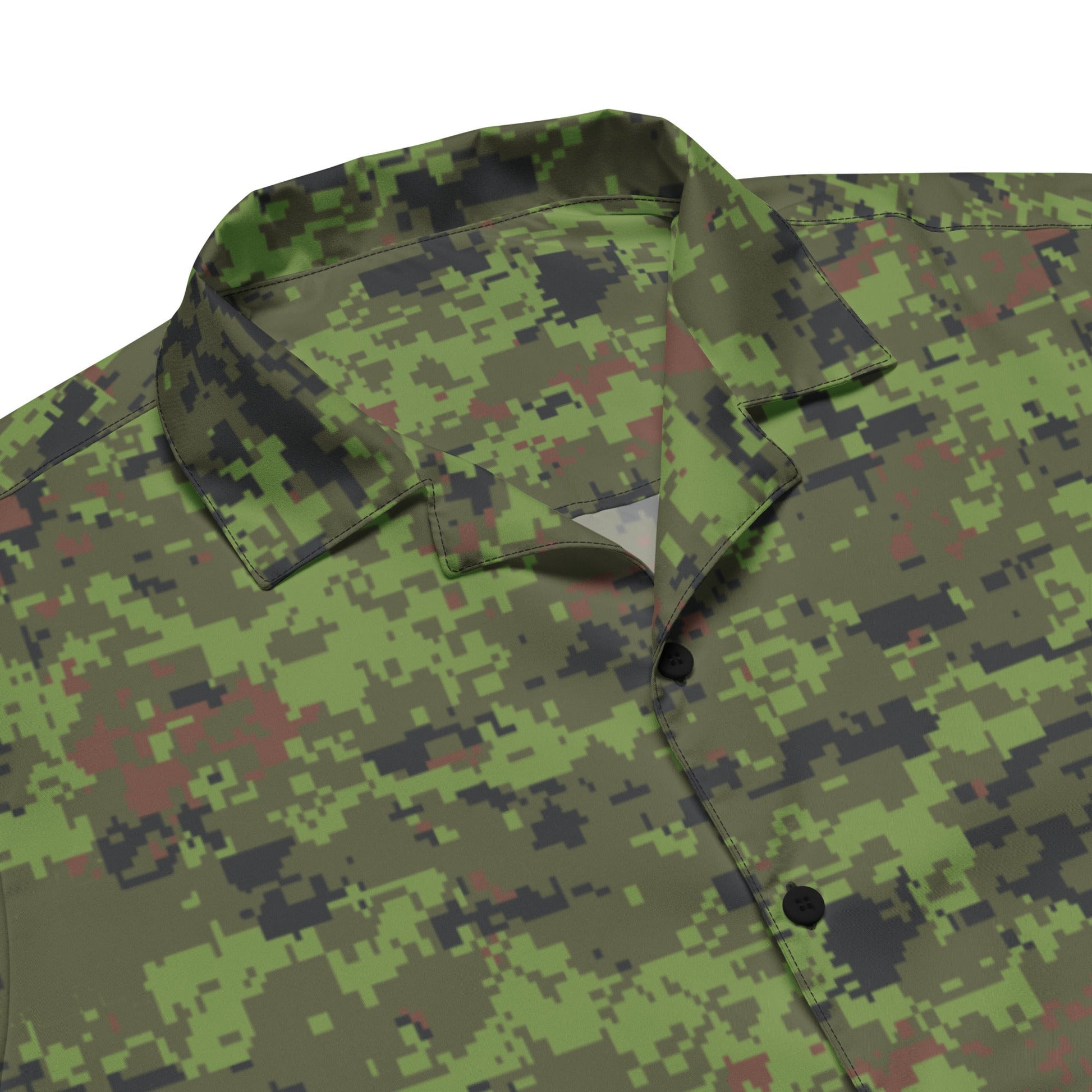 Estonian Digital CAMO Unisex button shirt - Button Shirts
