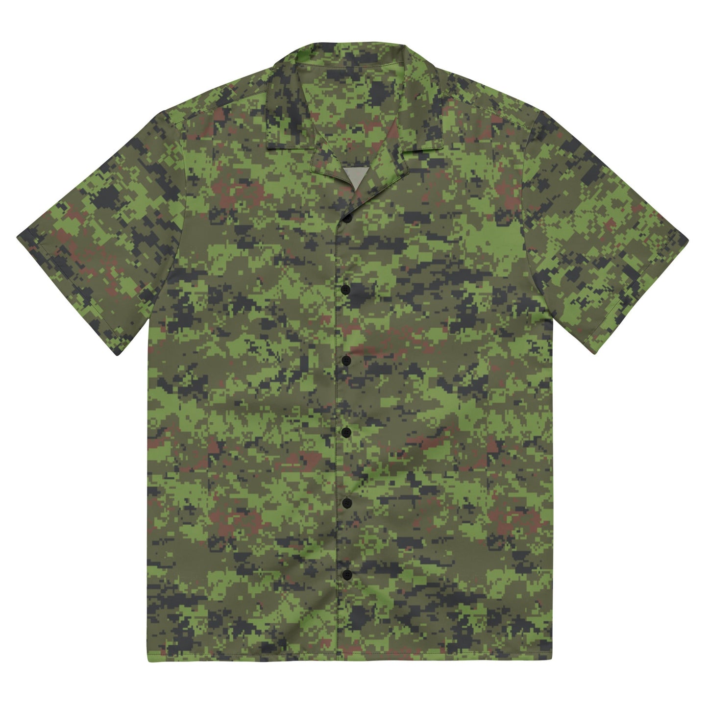 Estonian Digital CAMO Unisex button shirt - 2XS - Button Shirts
