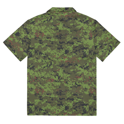 Estonian Digital CAMO Unisex button shirt - Button Shirts