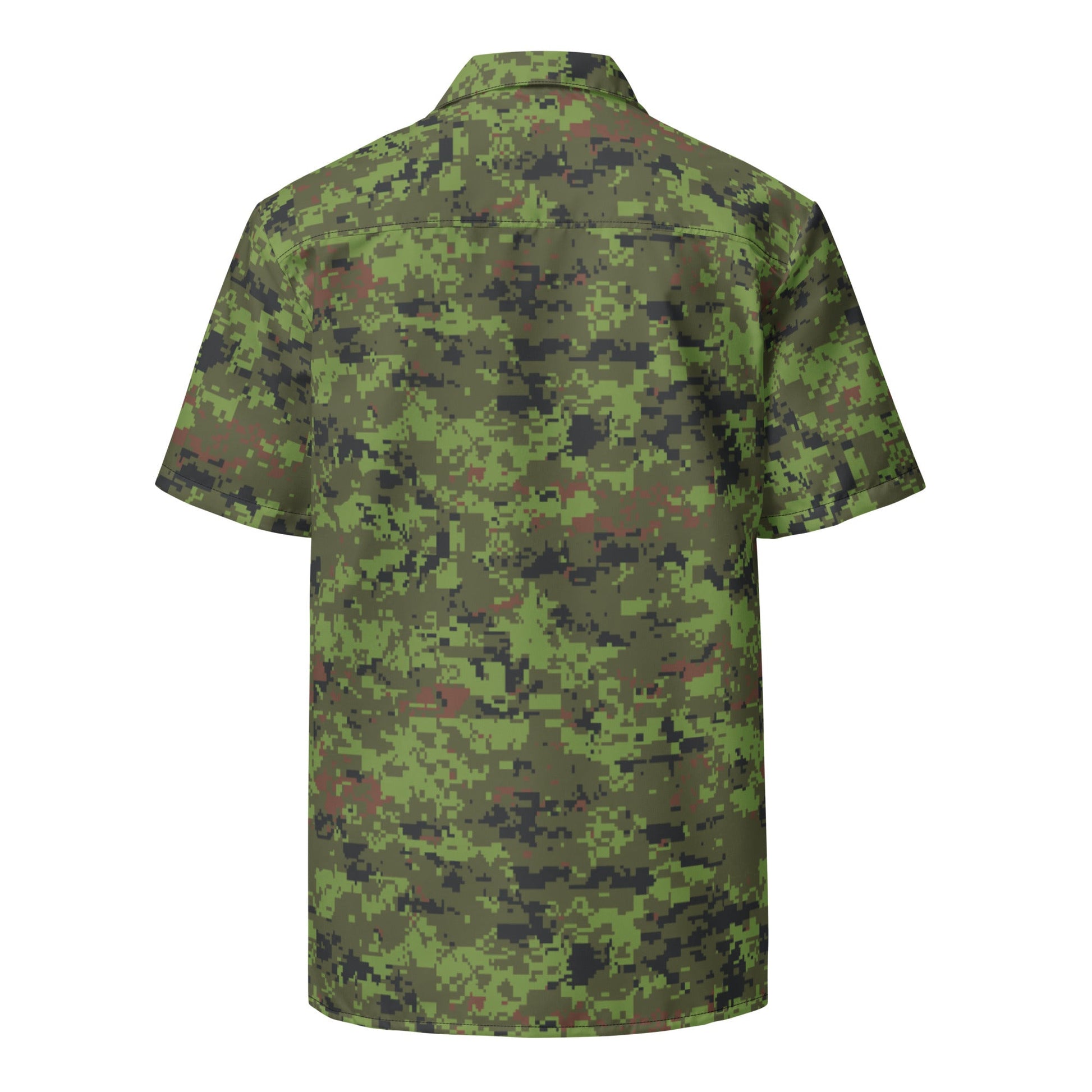 Estonian Digital CAMO Unisex button shirt - Button Shirts