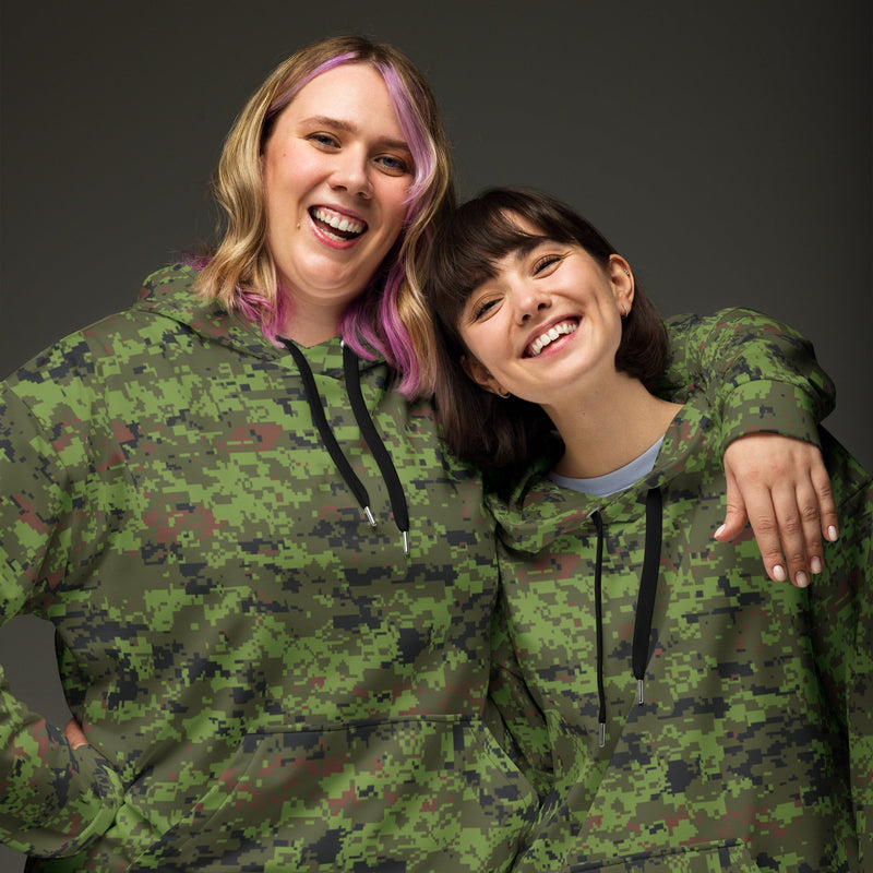 Digital Baltic Woodland CAMO Unisex Hoodie