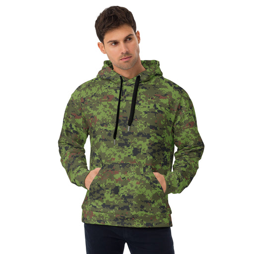 Digital Baltic Woodland CAMO Unisex Hoodie - 2XS