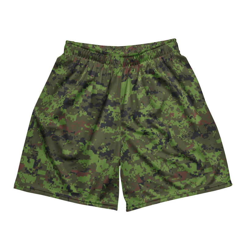 Digital Baltic Woodland CAMO Unisex Mesh Shorts