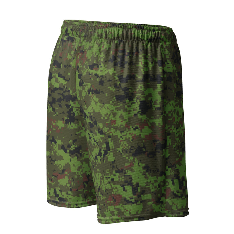 Digital Baltic Woodland CAMO Unisex Mesh Shorts