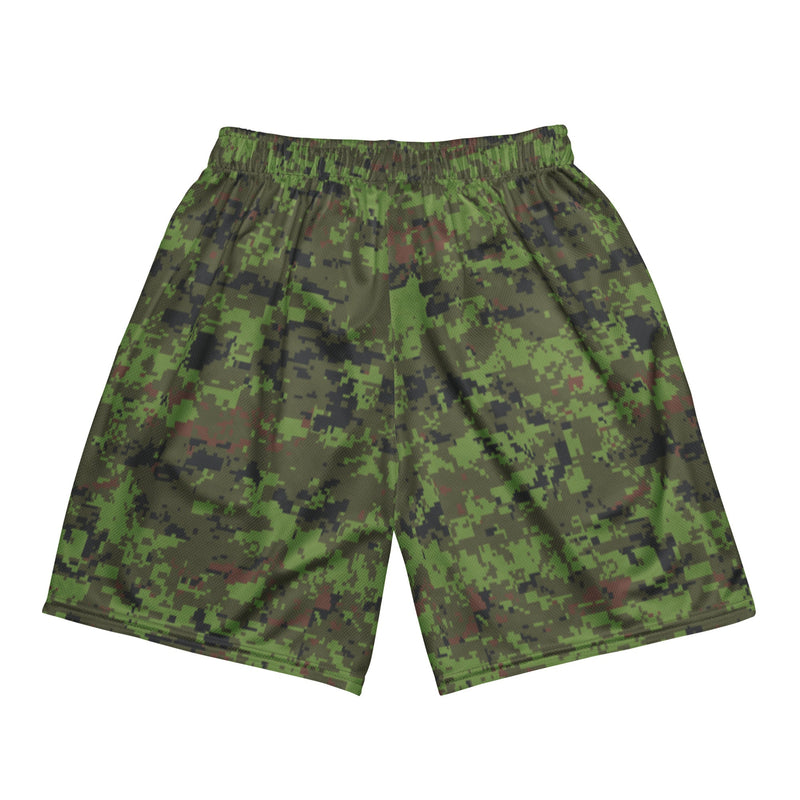 Digital Baltic Woodland CAMO Unisex Mesh Shorts