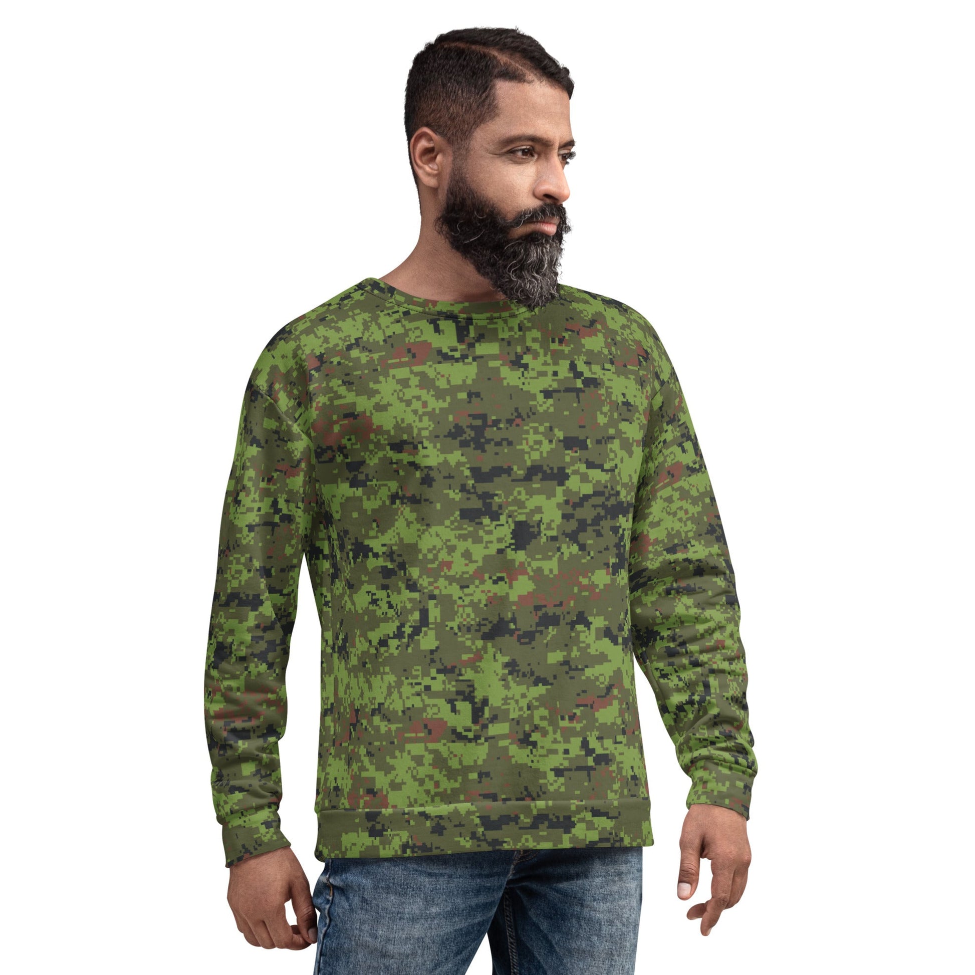 Estonian Digital CAMO Unisex Sweatshirt - Sweatshirts