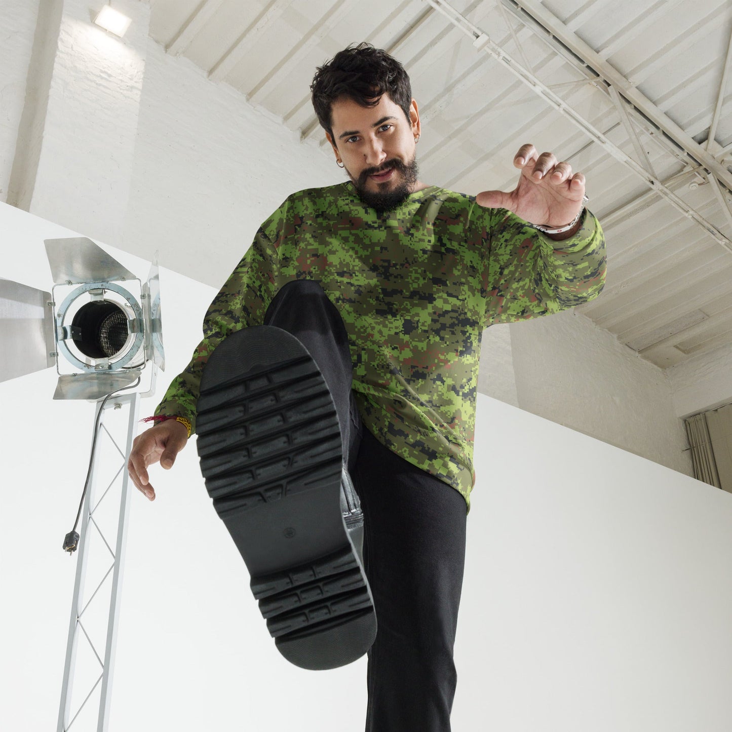 Estonian Digital CAMO Unisex Sweatshirt - Sweatshirts